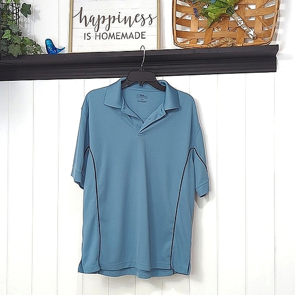 ❤️5/$25  EUC PGA Tour Polo Dri Fit Like Feel - Picture 1 of 3